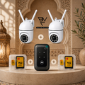 PACK 2 CAMERA 360° 3MP SIM + 2CART MEMOIRE 32G