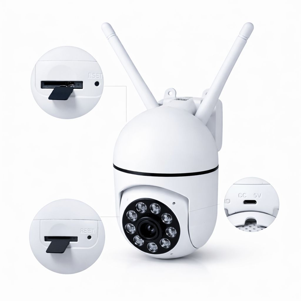 CAMERA 360° 3MP SIM