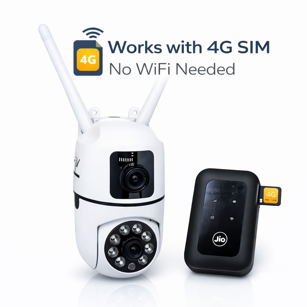 CAMERA BNC 360° 8MP SIM