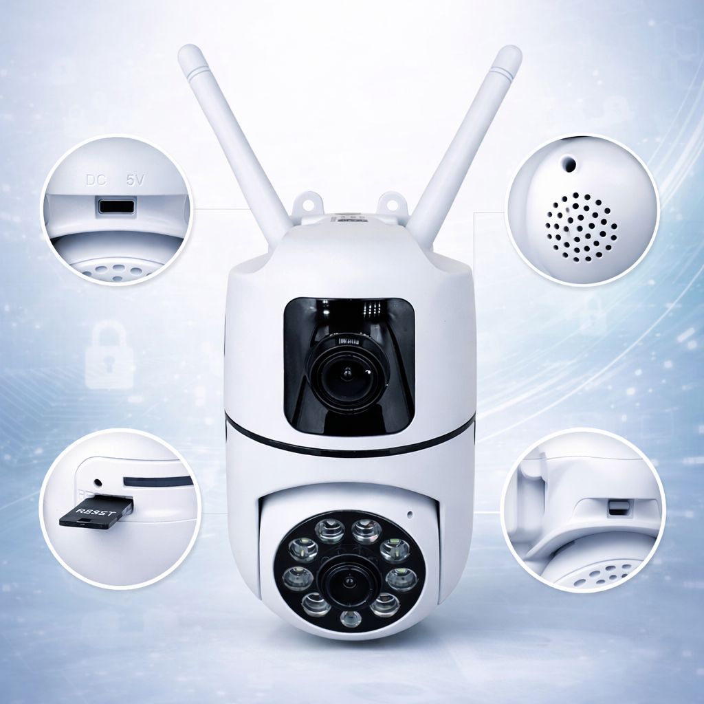 CAMERA BNC 360° 8MP