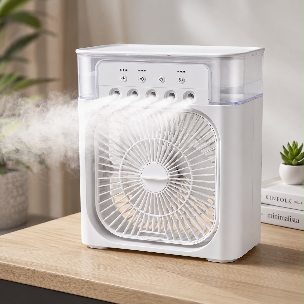 مكيف هواء محمول 3 في 1 AIR FAN  – تبريد، ترطيب وتنقية الهواء