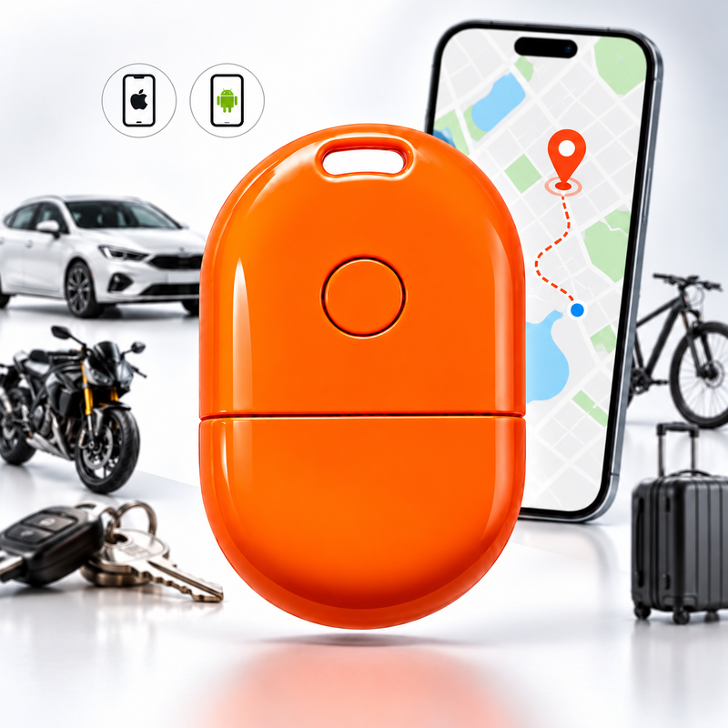 جهاز تتبع ذكي GPS متوافق مع الآيفون والأندرويد – تحديد الموقع في الوقت الحقيقي وبطارية تدوم حتى 365 يومًا